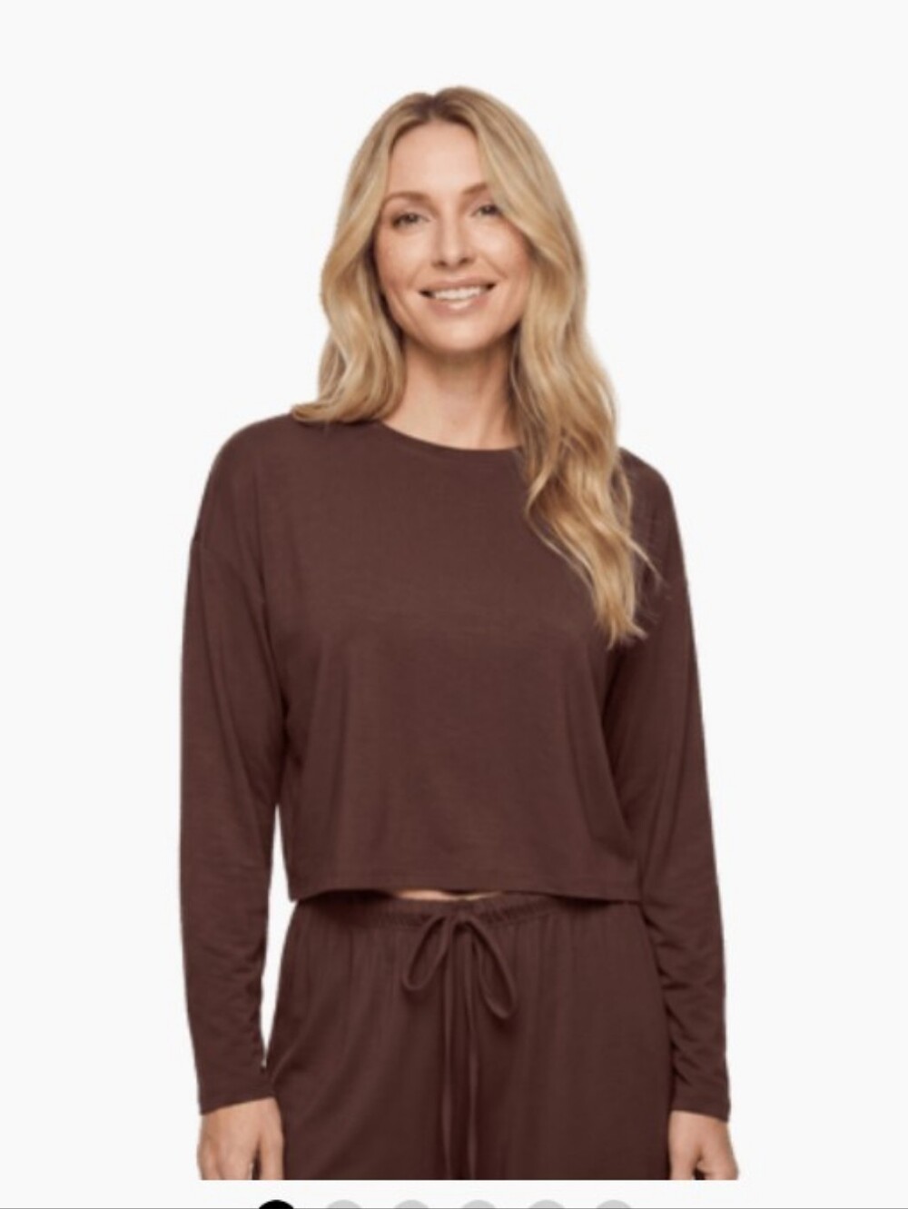 Bumpsuit Cloud Crop Long Sleeve Tee